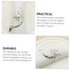 2pcs Mermaid Napkin Rings Serviette Buckle Ring Fall Napkin Rings Christmas Napkin Buckles Valentine s Day Mariposas Decorativas para Pared Set up Metal Delicate view 4
