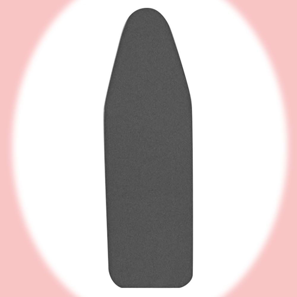 KADEUX Thicked Iron Board Cover, Replacement Ironing Board Cover, Heat Reflective Ironing Board Cover and Pad, 3613in 3813in 4314in 4815in -Black/Grey (Color : Black, Size : 92x33cm(36x13in))