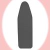 KADEUX Thicked Iron Board Cover, Replacement Ironing Board Cover, Heat Reflective Ironing Board Cover and Pad, 3613in 3813in 4314in 4815in -Black/Grey (Color : Black, Size : 92x33cm(36x13in)) view 1