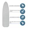 KADEUX Thicked Iron Board Cover, Replacement Ironing Board Cover, Heat Reflective Ironing Board Cover and Pad, 3613in 3813in 4314in 4815in -Black/Grey (Color : Black, Size : 92x33cm(36x13in)) view 4