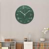 COCOKEN Math Equations and Notations Round Wall Clock PVC Clock Silent Non Ticking Battery Operated Easy to Read for Student Office School Home Decorative Clock Art 15" view 3