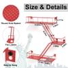 Fire Escape Wall Shelf with Baskets, 3-Tier Metal Fire Escape Ladder Shelf Wall Organizer, New York Inspired Decorative Shelf, Red Floating Action Figurine Display Shelves for Bedroom, Home Dcor. view 3