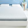 Gel Mattress Pad Twin,Memory Foam Mattress Topper Queen,King Size Cooling Gel Mattress Pad Cover,Cooling Gel-Infused Bed Topper,with Breathable/Removable/Washable Cover,7cm,Full/120x200cm view 1