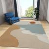 RITADI Mid Century Abstract Boho Area Rug, Modern Minimalist Sun and Mountain Indoor Non-Slip Kids Rugs, for Room Sofa Living Room Mat Bedroom Home Decor Floor Mats,3 x 5ft view 3