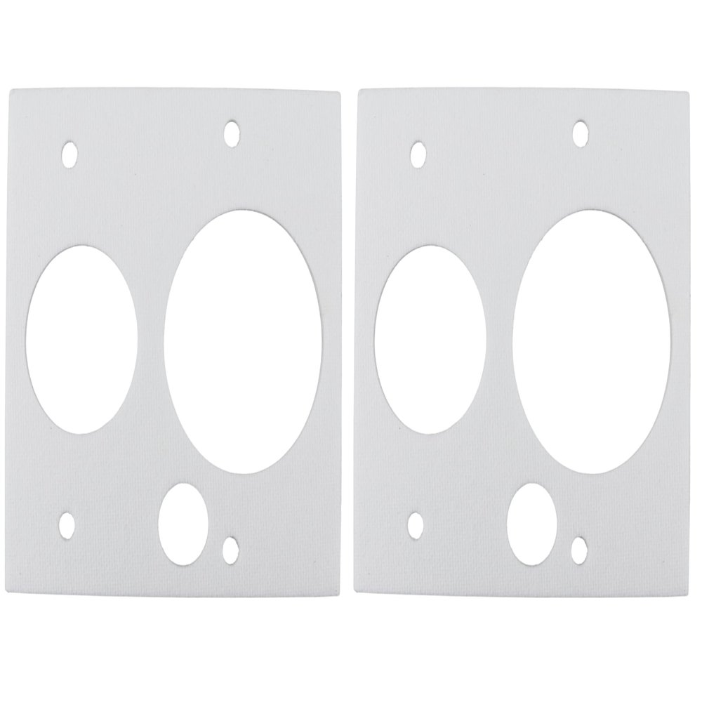 JFYO Replacement Pellet Stove Burn Pot Flange Gasket PU-BPG, 2405J Compatible with Englander, Summers Heat, Timber Ridge(2 Pack)