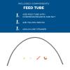 4335 Feed Tube Nozzle Assembly for Aprilaire Humidifier 400, 500, 600 Parts view 2
