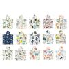 Necvior Portable Kids Poncho Hooded Beach Towel Bathrobe Bath Shower Swim Pool for Girls Boys Kids Children Toddlers 24x24inch Toddlers Hooded Beach Towel view 2