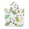 Necvior Portable Kids Poncho Hooded Beach Towel Bathrobe Bath Shower Swim Pool for Girls Boys Kids Children Toddlers 24x24inch Toddlers Hooded Beach Towel view 4