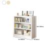 KWOKING Contemporary Bookshelf Engineered Wood Bookcase Short Bookcase Children's 3-Grid Cabinet Bookshelf Toy Storage Rack Floor Storage Picture Book Locker Natural 31.5" L x 11.8" W x 40.6" H view 2