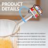 12pcs Fire Truck Themed Reusable Food Grade Silicone Straw Sleeve Caps, Suitable for Party Favor Bags,Birthday Party,Fire Truck Party Favor,Dustproof Soft Straw Covers for 7-8mm Straws view 3