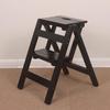 BABYCE Kitchen Step Stool Wooden Steps Stepladder 2 Step Folding Step Stool Ladder Kitchen Steps Kitchen Office Use view 1