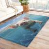 2x3 Rug, Pig Rugs for Entryway Living Room Bedroom, Cute Pig Small Area Rug & Bedroom Decor, Washable Non Slip Soft Low Pile Indoor Door Mat, Home Decorative Patterned Carpet view 1