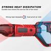 Bone Saw Machine, Bone Meat Cutter, Butcher Cutting Machine with Bandsaw, Bone Saw Cutting Machine, Electric Hand Saw Meat Cutter for Restaurant Cutting Fish Pig's Hoof Beef (1100W,Red) view 3