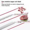 Bone Saw Machine, Bone Meat Cutter, Butcher Cutting Machine with Bandsaw, Bone Saw Cutting Machine, Electric Hand Saw Meat Cutter for Restaurant Cutting Fish Pig's Hoof Beef (1100W,Red) view 4