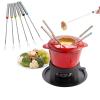 6pcs/Set Fondue Forks Stainl Steel Chocolate Cheese Dessert Fondue Pot Forks Kitchen Tool Tableware view 1