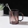 Mouthwash Cup, Eight-Sided Washrooming Cup, Toothbrush Cup, Toothbrush Cup view 1