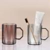 Mouthwash Cup, Eight-Sided Washrooming Cup, Toothbrush Cup, Toothbrush Cup view 4