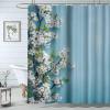 JOSUE Shower Curtain, Green,Blue Shower Curtains for Bathroom,Waterproof Quick-Dry Polyester Fabric Shower Curtain with 12 Hooks - 120x180cm(47x71in) view 1