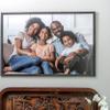 10x13 Rustic Brown Real Wood Picture Frame Width 0.75 Inches | Interior Frame Depth 0.5 Inches | Kingsley Brown Distressed Photo Frame Complete with UV Acrylic, Foam Board Backing & Hanging Hardware view 4