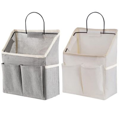Alipis 2pcs Wall Hanging Organizer Bag Storage Containers for Dormitory Bedroom Living Room Versatile Hanging Storage for Mobile Phones Remote Controls and More