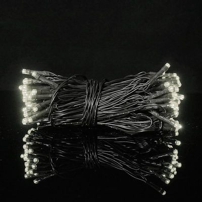 beatineon 65.6ft/200LEDs Christmas LED String Lights Indoor Outdoor Waterproof, Steady Glow Lights for Tree Room Bedroom Wedding Fall Decorations, 5V USB Powered Black Wire Fairy Light (Warm White)