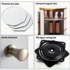 Rack rotating shoe rack tower 360 rotating shoe cabinet round shoe rack organizer tower Vertical round shoe rack creative round 360 rotating shoe cabinet modern cylinder metal shoe cabinet (Color : view 4