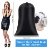 Nuanchu 12 Pcs 40 x 60 Extra Large Laundry Bag Giant Storage Laundry Reusable Multipurpose Bag for Damp Proof Luggage Suitcase Clothes Comforters Furniture Blankets Cover view 3