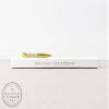 Custom Leaving Guest Book Retirement Gift for Leaving Party, Retirement Album Well Wishes Book - White Gold (10x8) view 3