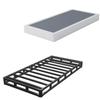 ALDRICH 5 Inch Heavy Duty Metal Box Spring Mattress Foundation 1500lbs Max Weight Capacity/Non-Slip/No Noise/Easy Assembly/Easy Clean Cover,Twin XL view 4