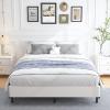 ALDRICH Queen Box Springs 9 Inch Heavy Duty Metal Box Spring Mattress Foundation 3000lbs Max Weight Capacity/Non-Slip/No Noise/Easy Assembly/Easy Clean Cover view 2