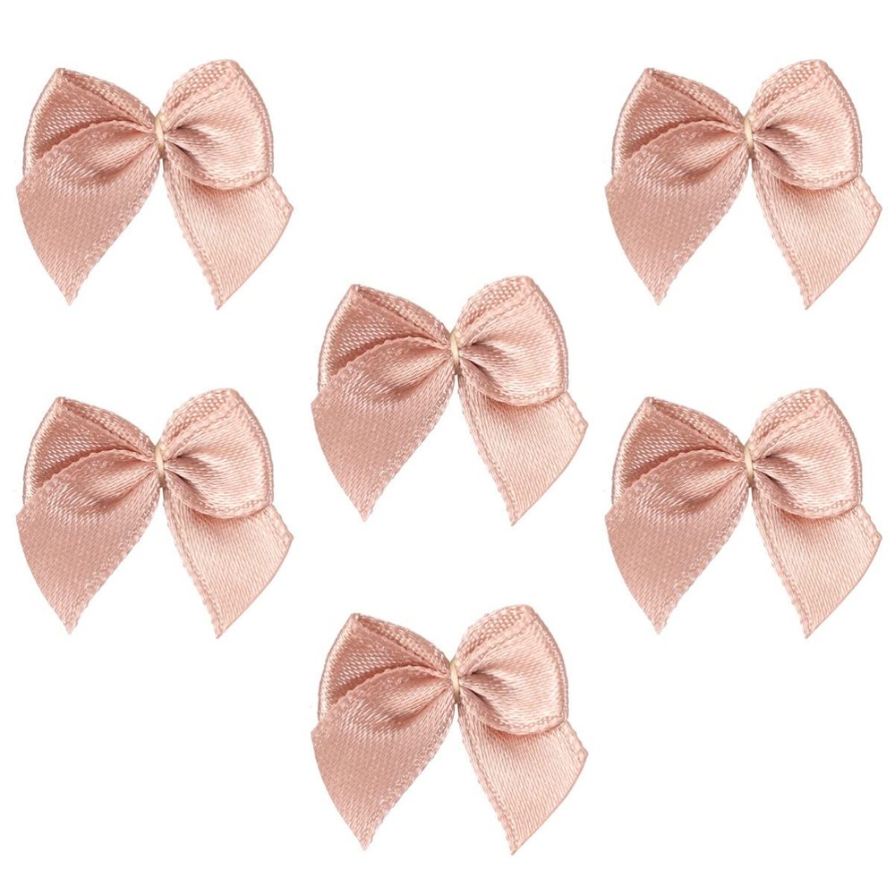 MAGICLULU 60pcs Handmade Ribbon Bows Hair Bow Ornaments for Baby Girls for Birthdays Baby Shower Christmas Decor