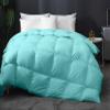 Home Decor 1000-TC Box Plated Down Alternative Comforter Oversized King Plus (128x120) 1-pc Comforte & 2pc Pillow Shams, 600 GSM Micro Fill & 4-8 Corner Tabs & Very Soft Fill Power view 1