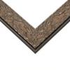 10x12 Frame Brown Rustic Pewter Solid Wood Picture Frame Width 1.75 Inches | Interior Depth 0.5 Inches | Benton Pewter Traditional Frame with UV Acrylic, Foam Board Backing & Hanging Hardware view 1