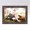 10x12 Frame Brown Rustic Pewter Solid Wood Picture Frame Width 1.75 Inches | Interior Depth 0.5 Inches | Benton Pewter Traditional Frame with UV Acrylic, Foam Board Backing & Hanging Hardware view 4
