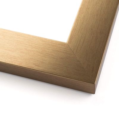 10x25 Wide Bronze Real Wood Picture Frame Width 1.5 Inches | Interior Frame Depth 0.5 Inches | Bronzo Wide Modern Photo Frame Complete with UV Acrylic, Foam Board Backing & Hanging Hardware