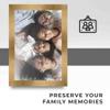 10x25 Wide Bronze Real Wood Picture Frame Width 1.5 Inches | Interior Frame Depth 0.5 Inches | Bronzo Wide Modern Photo Frame Complete with UV Acrylic, Foam Board Backing & Hanging Hardware view 3