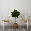 Nearly Natural 4ft. Artificial Fiddle Leaf Fig Tree with Handmade Jute & Cotton Basket with Tassels DIY KIT view 3