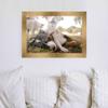 10x20 Wide Bronze Real Wood Picture Frame Width 1.5 Inches | Interior Frame Depth 0.5 Inches | Bronzo Wide Modern Photo Frame Complete with UV Acrylic, Foam Board Backing & Hanging Hardware view 4
