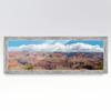 10x30 Frame Silver Real Wood Picture Frame Width 1.5 Inches | Interior Frame Depth 0.5 Inches | Grimley Modern Photo Frame Complete with UV Acrylic, Foam Board Backing & Hanging Hardware view 2