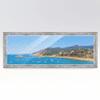 10x30 Frame Silver Real Wood Picture Frame Width 1.5 Inches | Interior Frame Depth 0.5 Inches | Grimley Modern Photo Frame Complete with UV Acrylic, Foam Board Backing & Hanging Hardware view 3