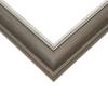CustomPictureFrames.com 28x28 Frame Brown Solid Wood Picture Frame | 1.75 Inch Moulding Width | Austin Frame Complete with UV Acrylic Plexiglass, Foam Board Backing & Hanging Hardware view 2