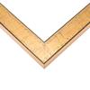 CustomPictureFrames.com 17x27 Frame Gold Rustic Solid Wood Picture Frame | 1.25 Inch Wide Moulding | Rustique Gold Collection | UV Acrylic Plexiglass, Foam Board Backing & Hanging Hardware Included view 2