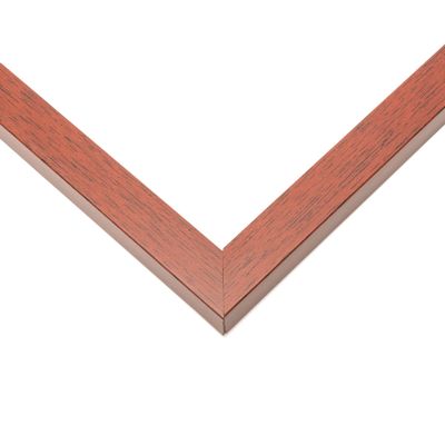 11x15 Frame Brown Red Cherry Wood Picture Frame Width 0.75 Inches | Interior Frame Depth 0.5 Inches | Cerise Collection | UV Acrylic, Foam Board Backing & Hanging Hardware Included
