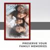 11x15 Frame Brown Red Cherry Wood Picture Frame Width 0.75 Inches | Interior Frame Depth 0.5 Inches | Cerise Collection | UV Acrylic, Foam Board Backing & Hanging Hardware Included view 3