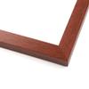 50x19 Frame Brown Red Cherry Wood Picture Frame Width 0.75 Inches | Interior Frame Depth 0.5 Inches | Cerise Collection | UV Acrylic, Foam Board Backing & Hanging Hardware Included view 2