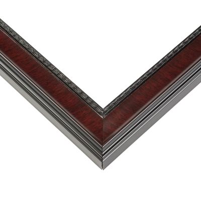 10x30 Brown Real Wood Picture Frame Width 1.25 Inches | Interior Frame Depth 0.5 Inches | Garrin Brown Traditional Photo Frame Complete with UV Acrylic, Foam Board Backing & Hanging Hardware
