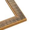 10x44 Frame Black and Gold Distressed Solid Wood Sonoma Picture Frame | 1.625 Inch Moulding Width | with UV Acrylic Plexiglass, Foam Board Backing & Hanging Hardware Included view 2