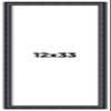 12x33 Frame Black Real Wood Picture Frame Width 1.25 Inches | Interior Frame Depth 0.5 Inches | Garrin Black Traditional Photo Frame Complete with UV Acrylic, Foam Board Backing & Hanging Hardware view 1