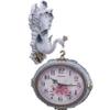 Aesthetic Splendid Resin Pendulum Style Dual Sided Wall Clock view 1