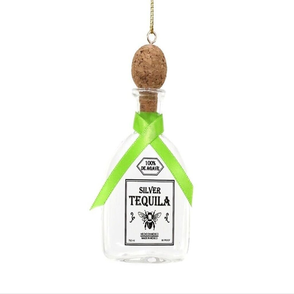 Tequila | Cody Foster Vintage-Inspired Glass Blown Collectible Christmas Ornament